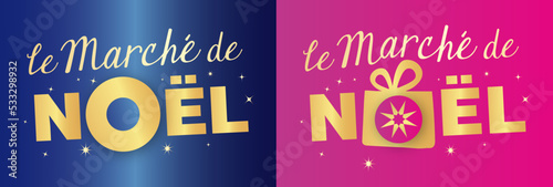Le marché de Noël !