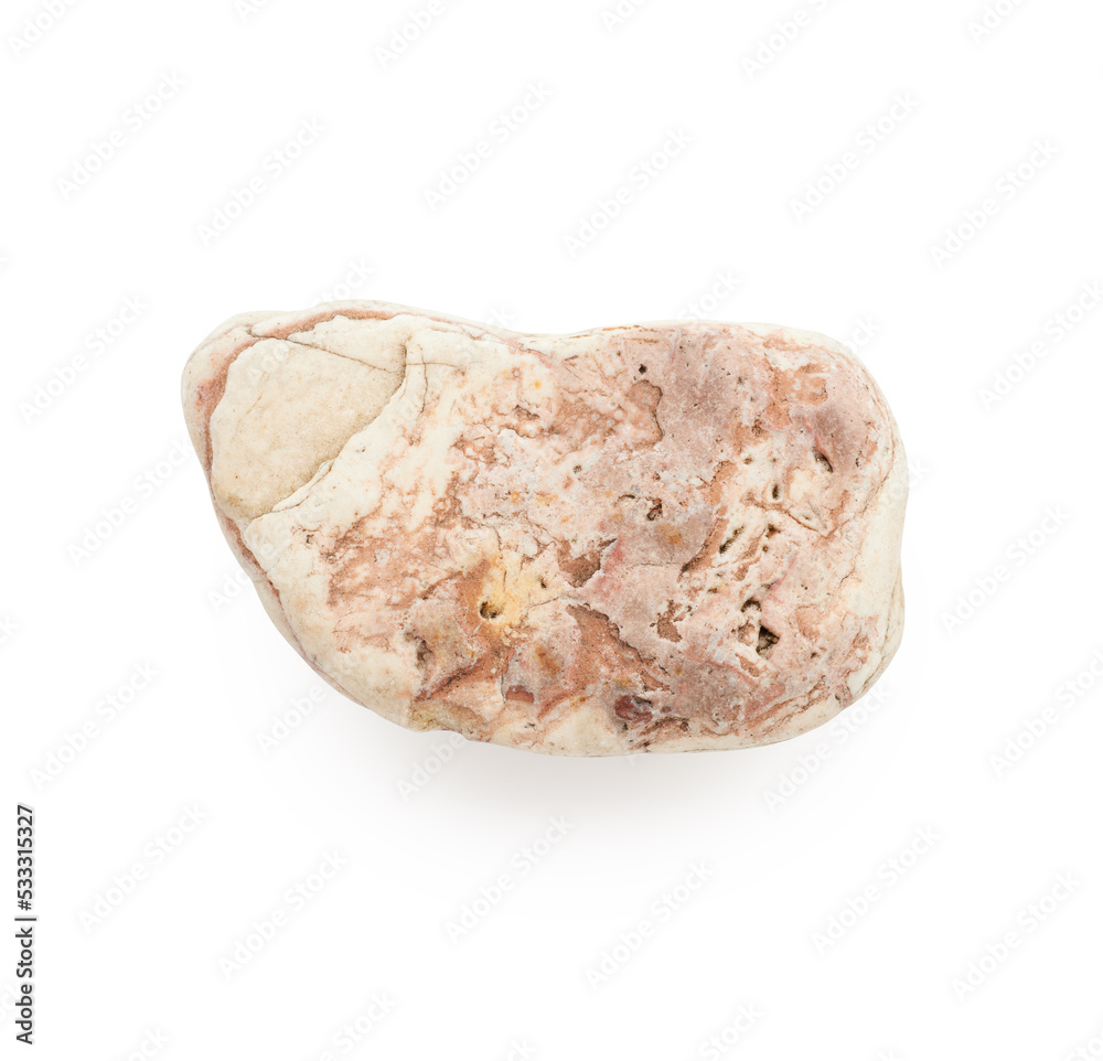 Stone isolated on white background Stone isolated on white background
