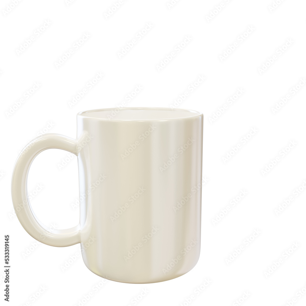Obraz premium Glossy mug.