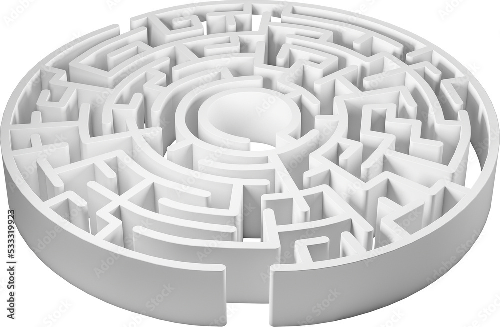 Circular maze Circular maze