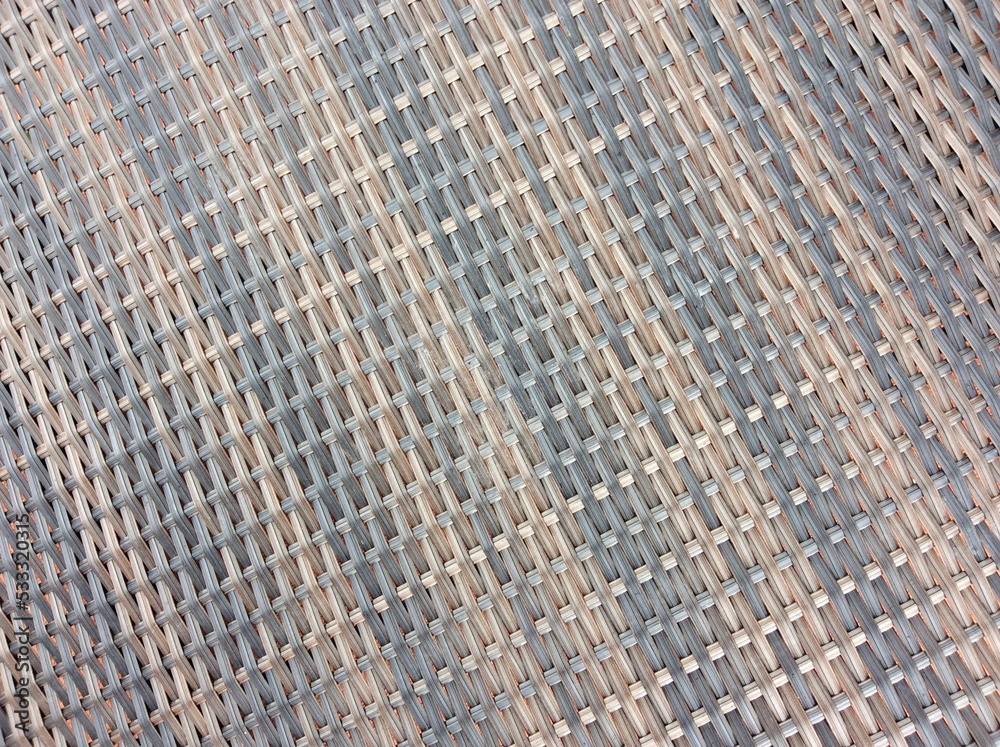 Black and brown wicker texture as background Black and brown wicker texture as background