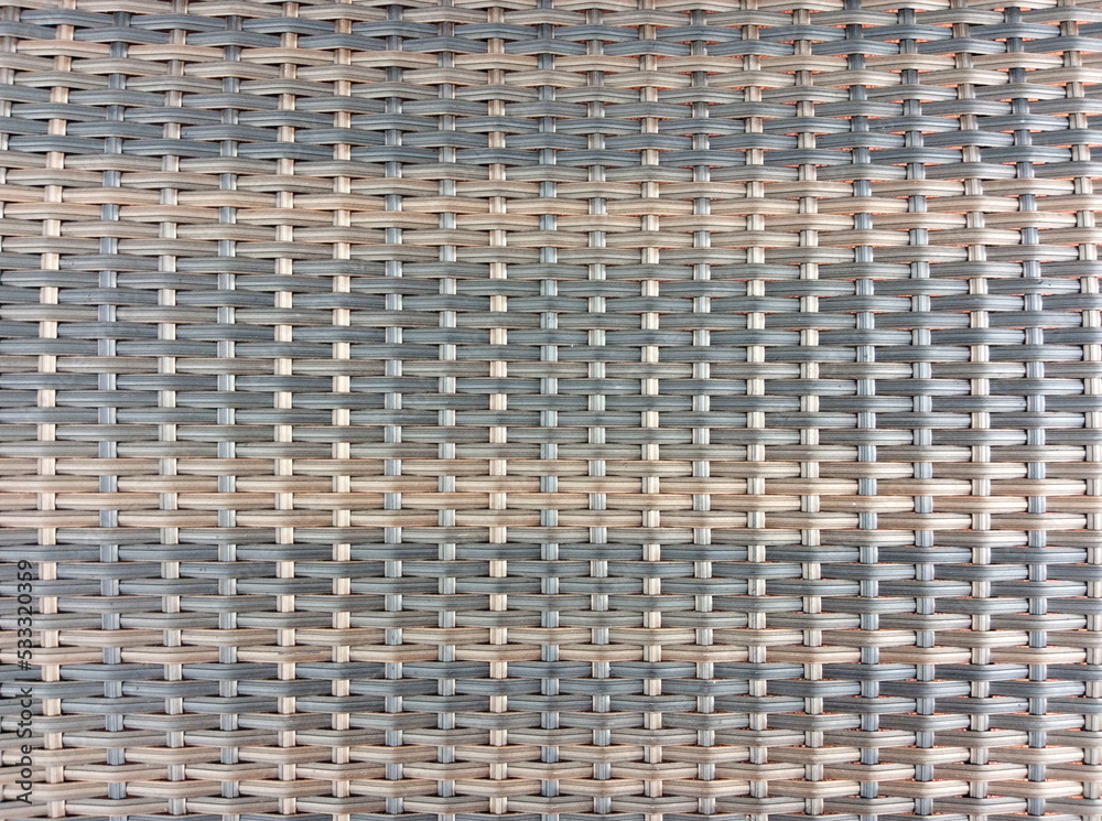 Black and brown wicker texture as background Black and brown wicker texture as background
