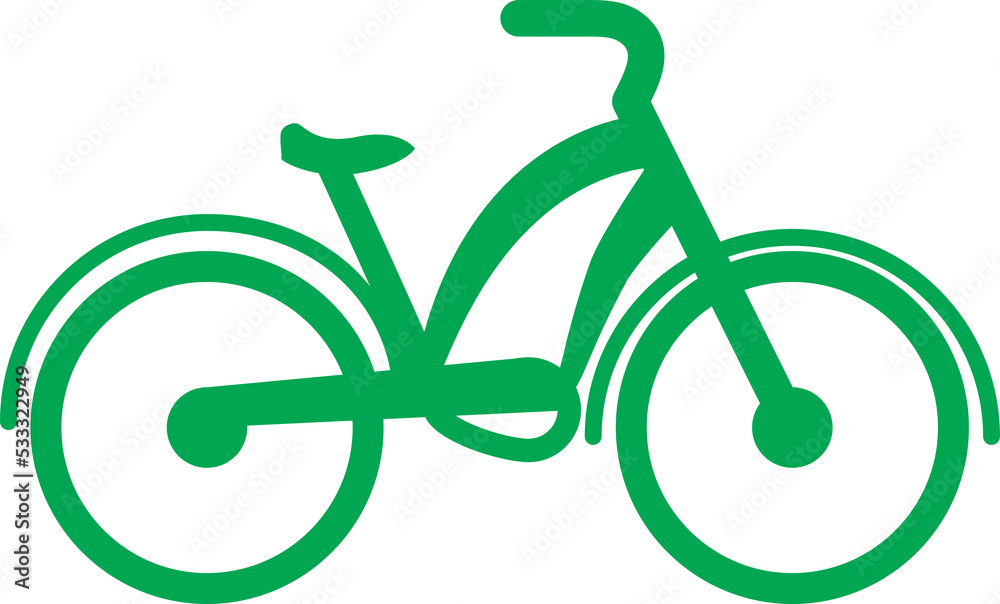 bike icon on isolated background bike icon on isolated background