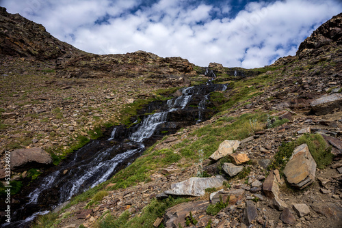 Sierra Nevada mountains in summer