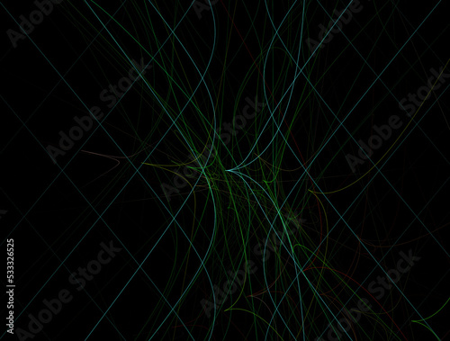 Imaginatory fractal abstract background Image