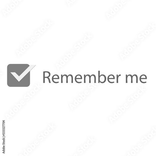 Remember me button