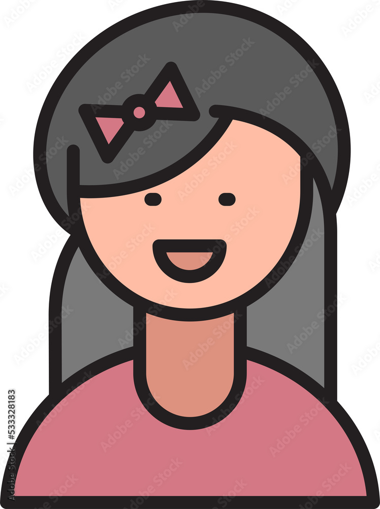 woman character avatar illustration woman character avatar illustration