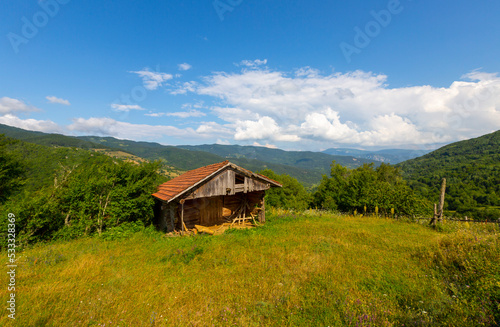 Horma Canyon. Kure Mountains National Park. Horma Canyon hiking trail. Turkey travel. Pinarbasi, Kastamonu, Turkey photo