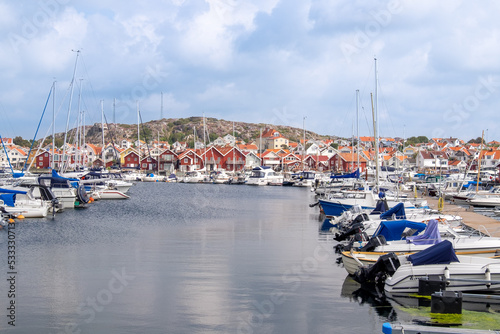Skärhamn Hafen in Schweden