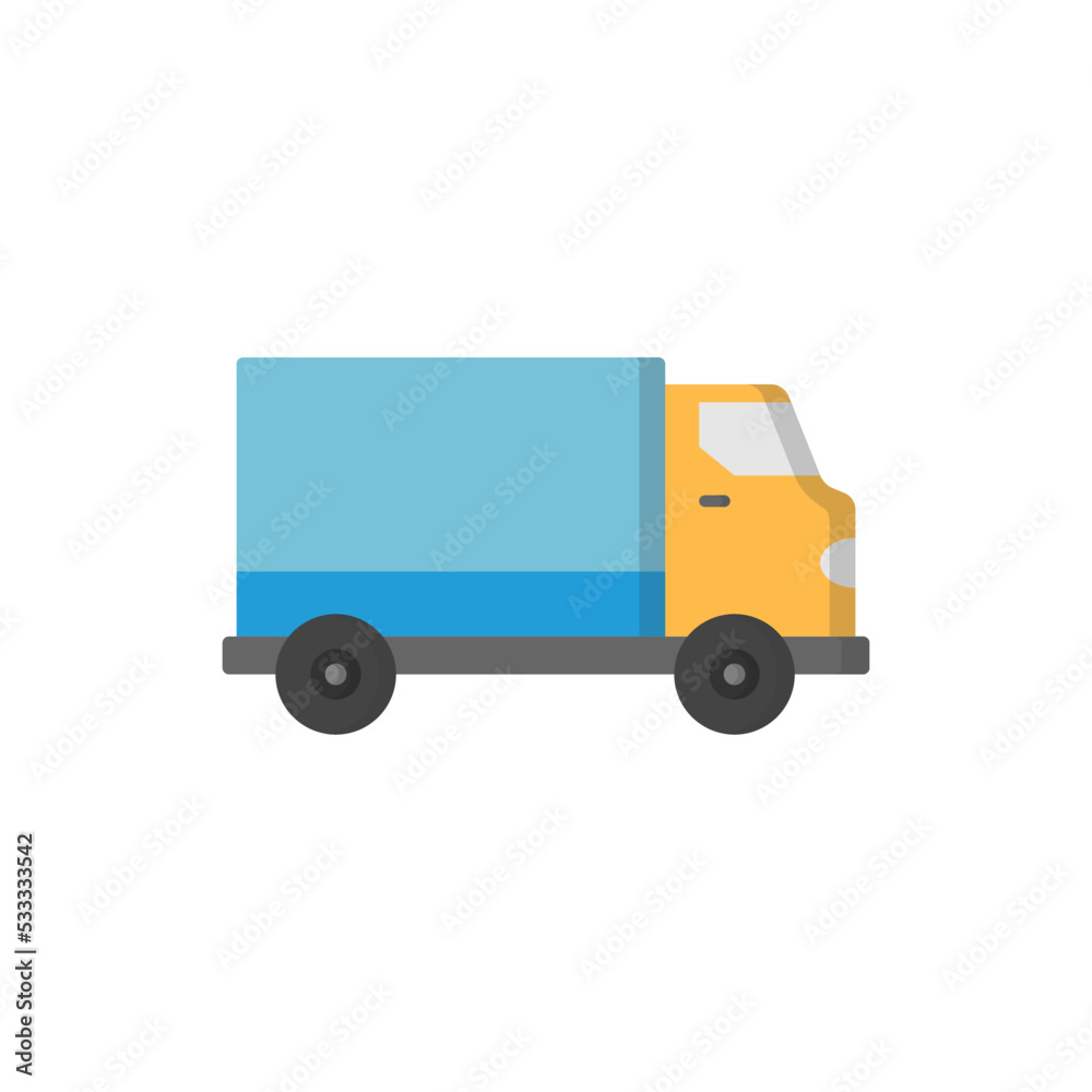 Box Car icon design template vector illustration Box Car icon design template vector illustration