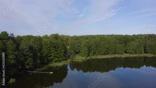 Lake of Krasnolesye in Rominta forest
 photo