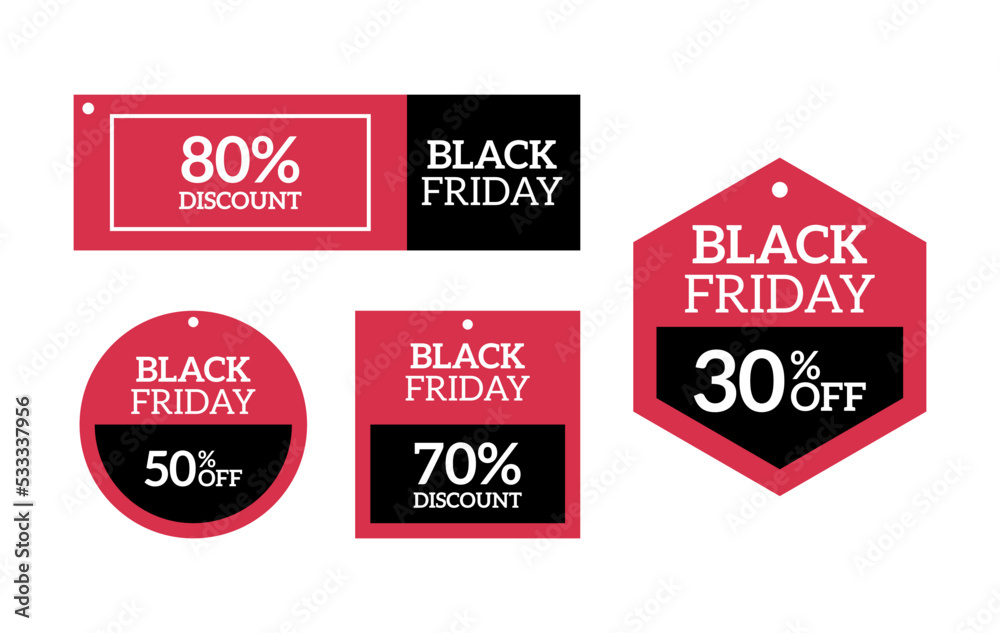 Black Friday sales icons. Black Friday design, sale, discount, advertising, marketing price tag. Clothes, furniture, cars, sale Black Friday sales icons. Black Friday design, sale, discount, advertising, marketing price tag. Clothes, furniture, cars, sale