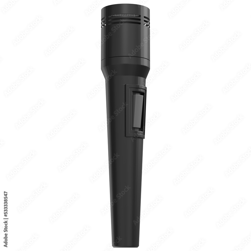 3d rendering illustration of a modern microphone 3d rendering illustration of a modern microphone