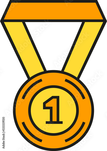 medal award icon illustration