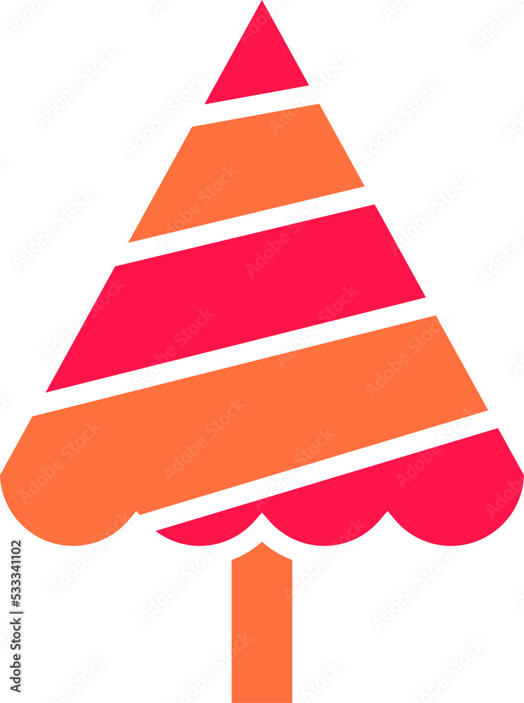 Christmas tree illustration Christmas tree illustration