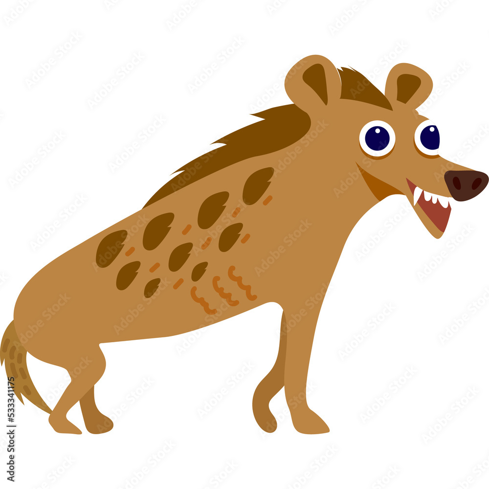 Obraz premium hyena animal zoo nature life