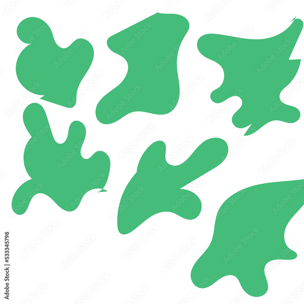 Abstract Shapes Modern Background Pastel Green Abstract Shapes Modern Background Pastel Green