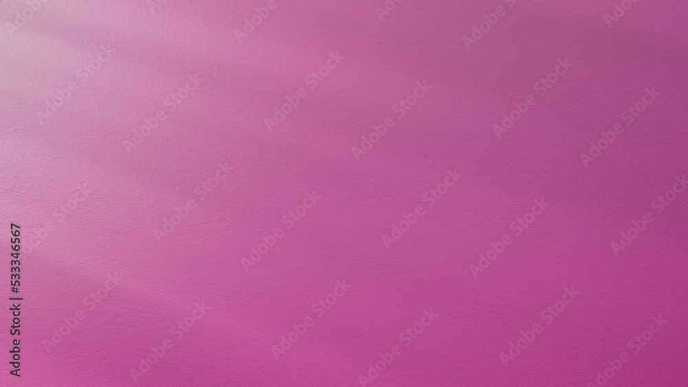 Obraz premium Pink empty wall. 3d rendering