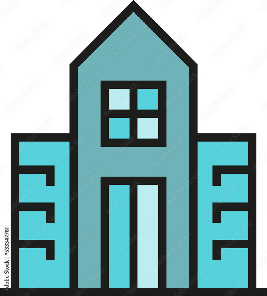 city building icon illustration city building icon illustration