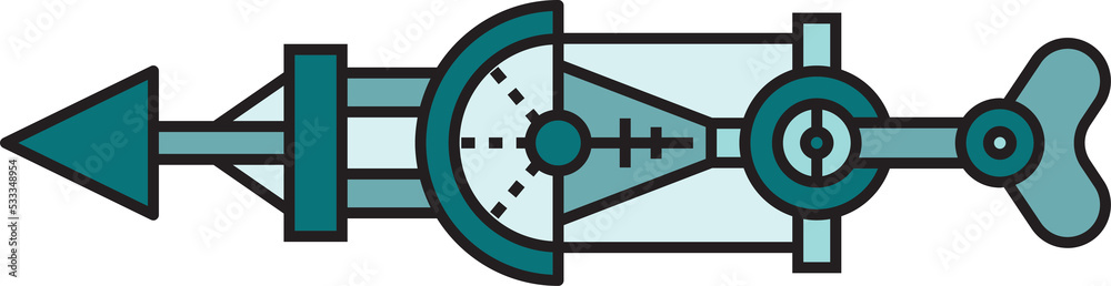 steampunk style arrow illustration steampunk style arrow illustration