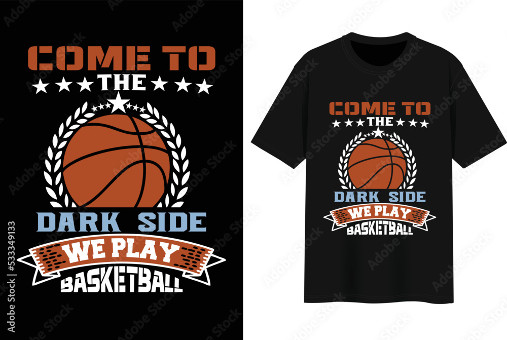 Best Basketball Vector T-Shirt Design. Best Basketball Vector T-Shirt Design.