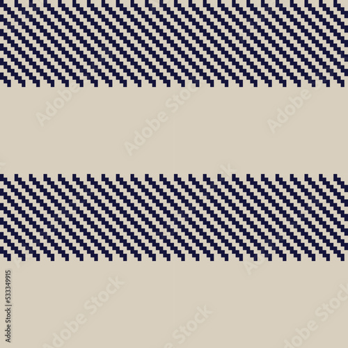Diagonal Stripe Fair Isle Seamless Pattern Design