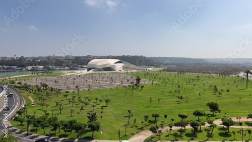 General view of the city of Rabat, Morocco