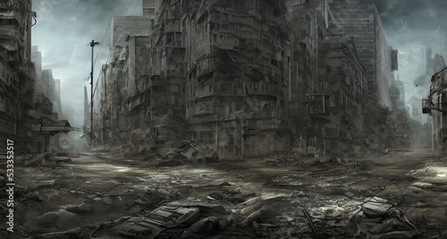 After the third world war  aftermath  inspiration  concept art