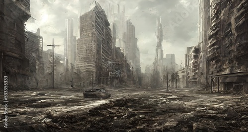 After the third world war, aftermath, inspiration, concept art