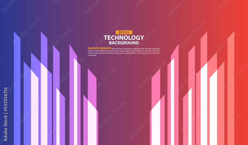 Line Technology Design Background Vector