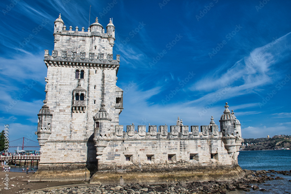 The Belém Tower is an old military construction located in the city of Lisbon, the capital of Portugal. It is a work by Francisco de Arruda and Diogo de Boitaca