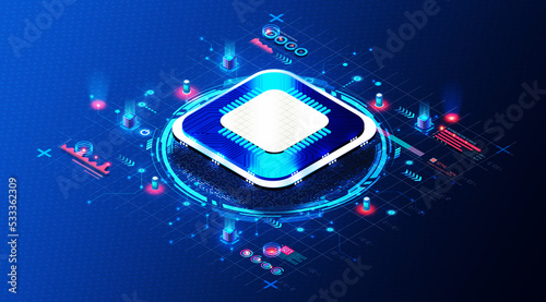 Tableau sur toile Electronic Design Automation for Semiconductors and Central Processing Units - C