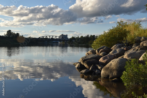 Hartabasca River, Amos, Québec, Canada photo