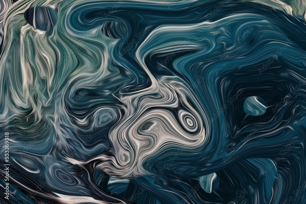 Obraz premium colorful, marble texture painting .rainbow psychedelic swirl trippy artwork abstract acrylic background