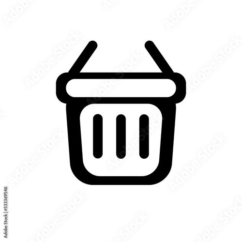 trash bin icon