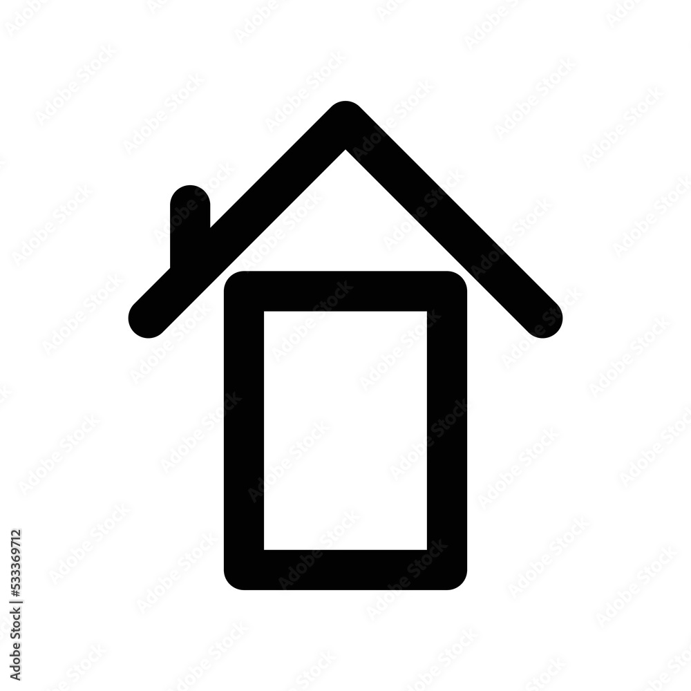 Home icon. House symbol illustration vector to be used in web applications. House flat pictogram isolated. Stay home. Line icon representing house for web site or digital apps. Home icon. House symbol illustration vector to be used in web applications. House flat pictogram isolated. Stay home. Line icon representing house for web site or digital apps.