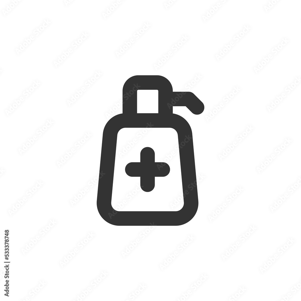 Soap bottle icon set. Gel dispenser symbol. Antibacterial, medical pump sign in png flat style. Soap bottle icon set. Gel dispenser symbol. Antibacterial, medical pump sign in png flat style.