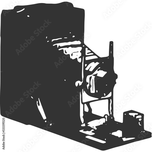 Camera Obscura Vintage Illustration Vector