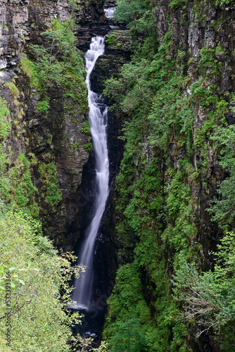 Wasserfall Falls Of Measach bei Braemore, Highland, Schottland photo