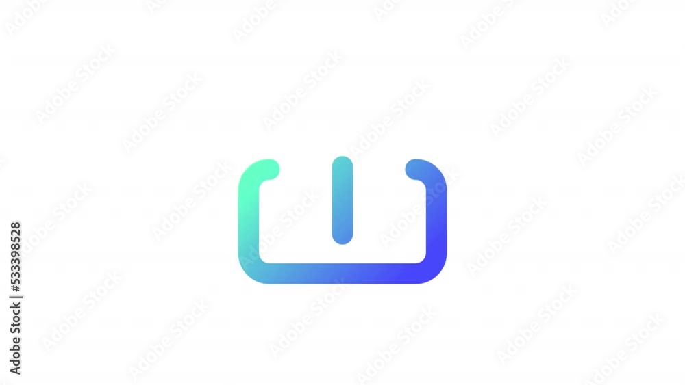 Animated upload gradient ui icon. Send to server. Digital storage. Seamless loop 4k video with alpha channel on transparent background. Line color user interface symbol motion graphic animation Animated upload gradient ui icon. Send to server. Digital storage. Seamless loop 4k video with alpha channel on transparent background. Line color user interface symbol motion graphic animation
