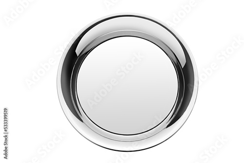 silver cap of a carafe