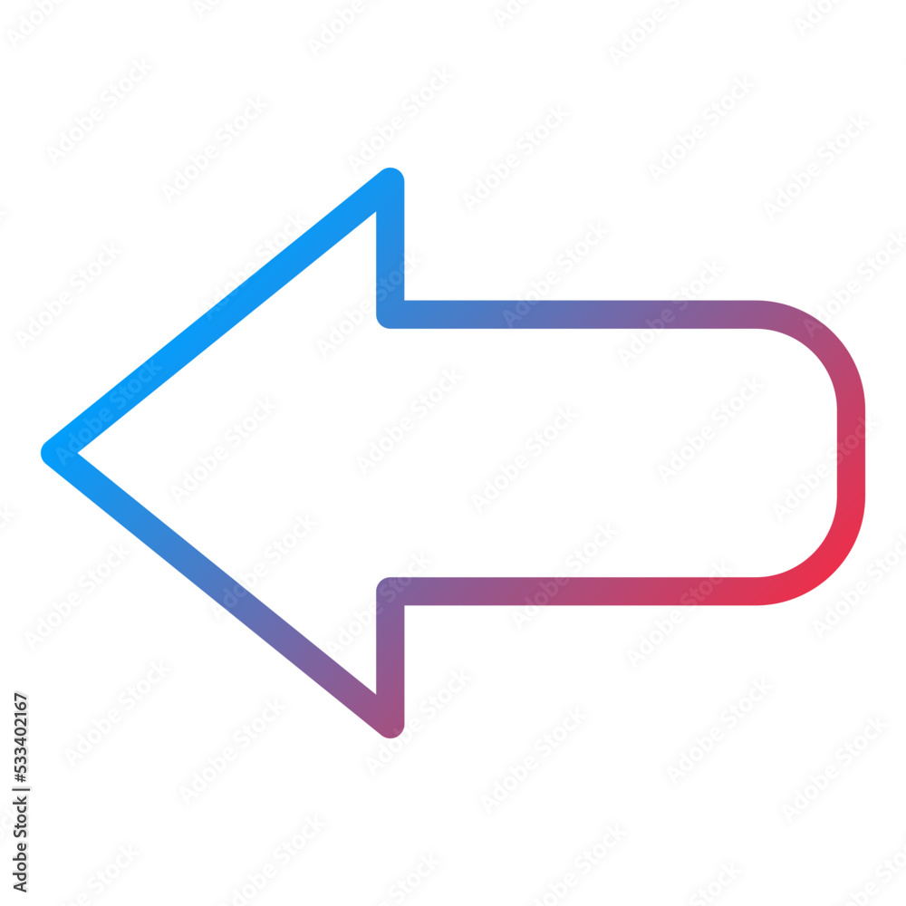 Left Arrow Icon Style Left Arrow Icon Style