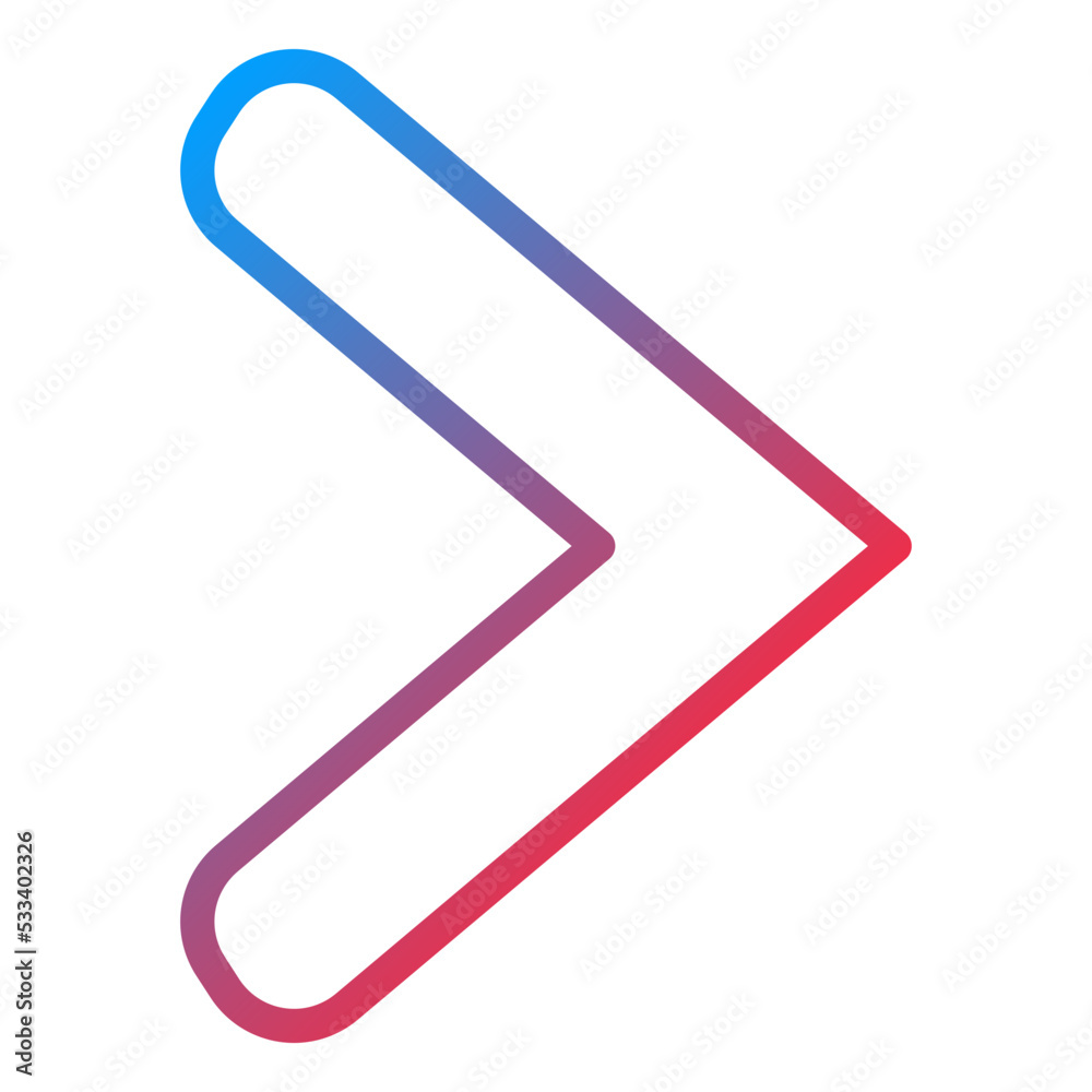 Right Chevron Icon Style Right Chevron Icon Style