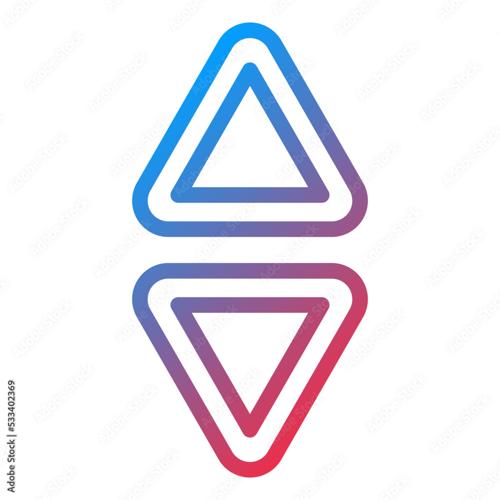 Up Down Icon Style Up Down Icon Style