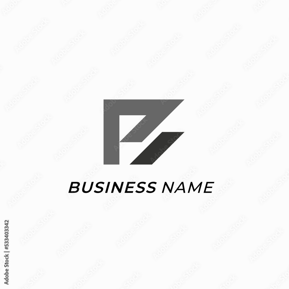 design logo creative triangle and letter B design logo creative triangle and letter B