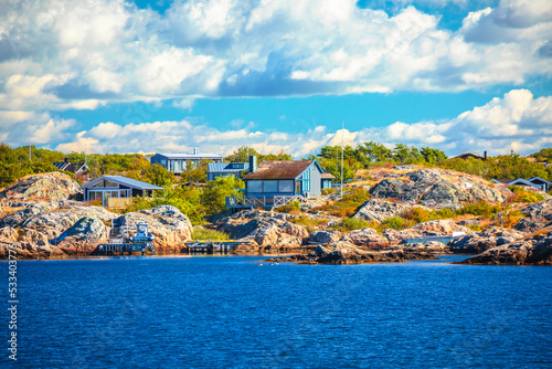 Slika na platnu Gothenburg archipelago islands waterfront view