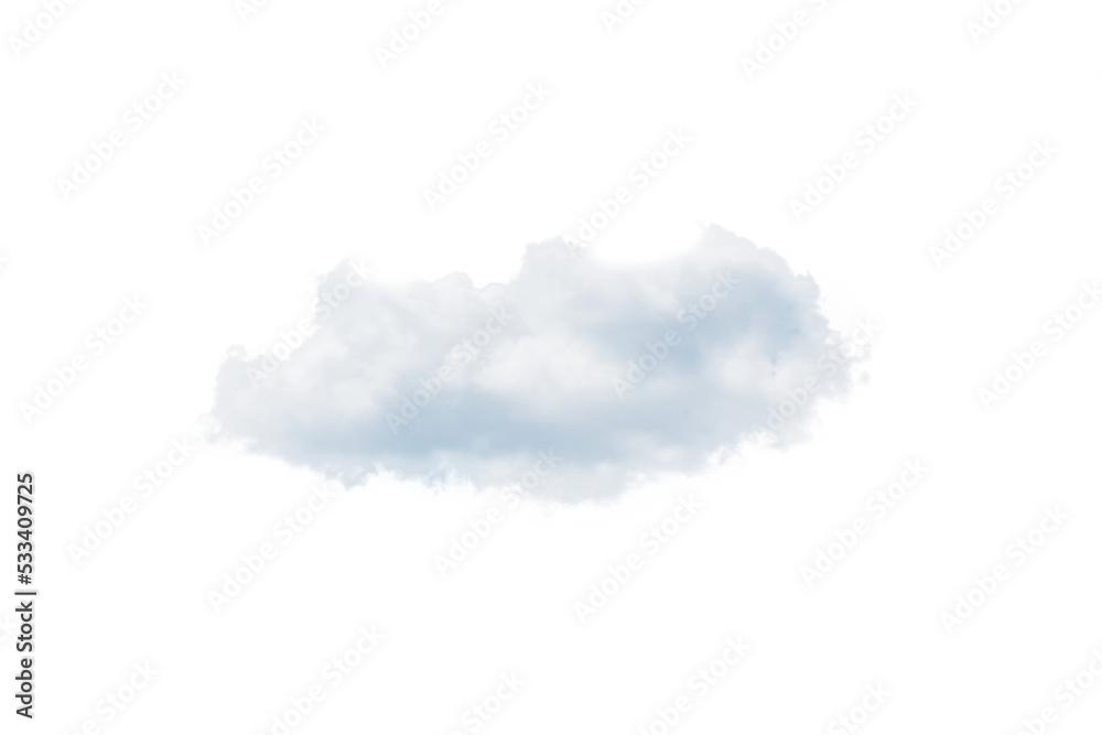White cloud - obrazy, fototapety, plakaty 