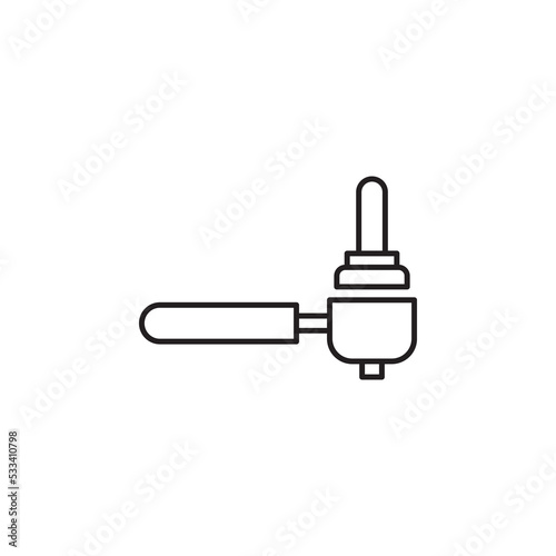 portafilter vector for website symbol icon presentation