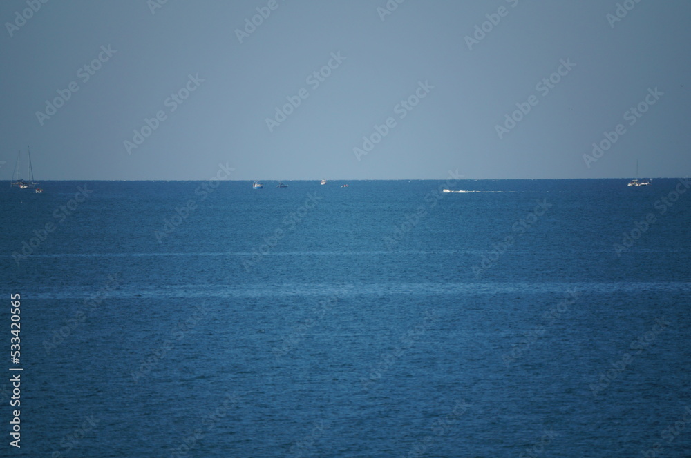 boat on the sea