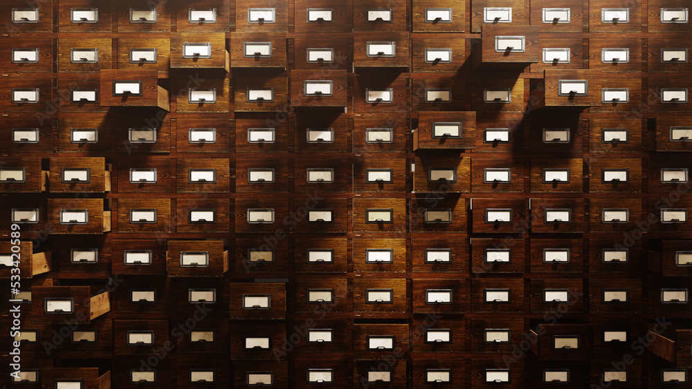 Antique library card catalog wooden drawers file cabinet Antique library card catalog wooden drawers file cabinet